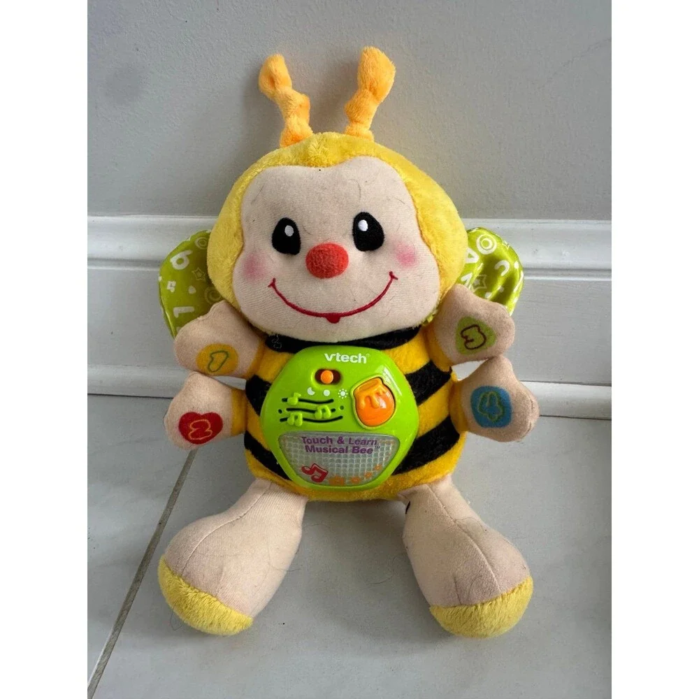VTech Touch And Learn Musical Bee Baby Toddler Toy Lights Sounds Educational
